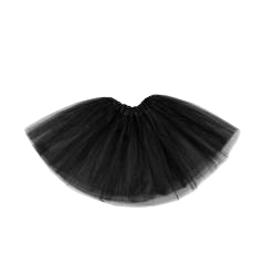 FALDA TUTU NEGRA 30CM